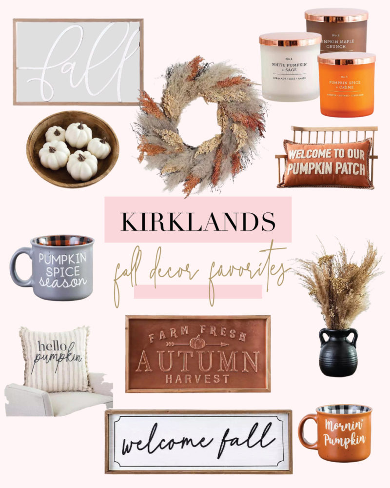 Kirklands Fall Decor Love Jen Marie