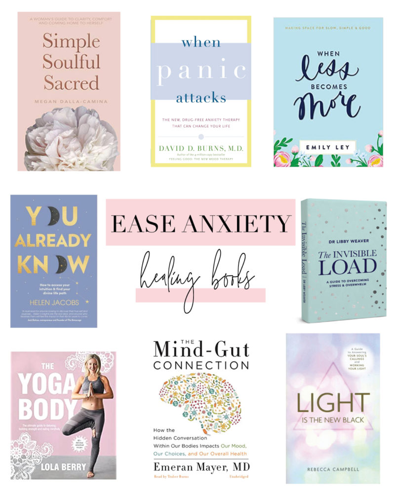 Best Self Help Books To Ease Anxiety | Love Jen Marie